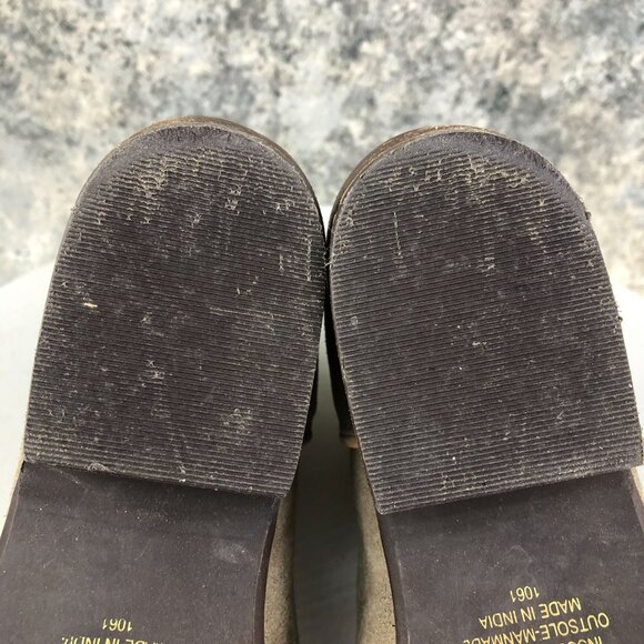 Steve Madden Women's Size 7.5M Midnite Brown Leather Suede Western Ankle Boots - Picture 11 of 14